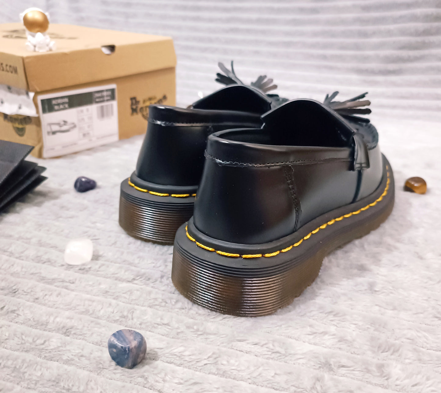 Dr. Martens Adrian Mocassin Quad Smooth Loafers